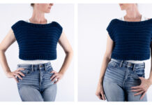 Squishy Crop Top Free Knitting Pattern
