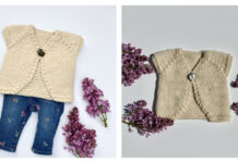 Wee Love Bug Baby Sweater Free Knitting Pattern