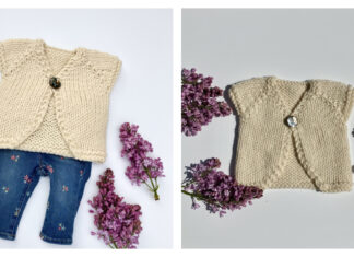 Wee Love Bug Baby Sweater Free Knitting Pattern
