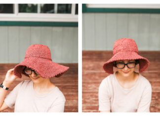 Wyola Summer Hat Free Knitting Pattern