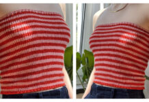 Aira Bandeau Top Free Knitting Pattern