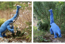 Brachiosaurus Dinosaur Free Knitting Pattern