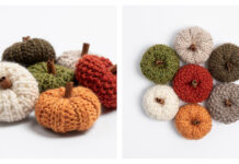 Fall Festival Mini Pumpkins Free Knitting Pattern