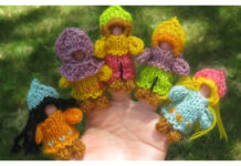 Fingerprint Puppets Free Knitting Pattern