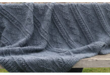 Hearthstone Blanket Free Knitting Pattern