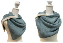 Origami Cowl Free Knitting Pattern