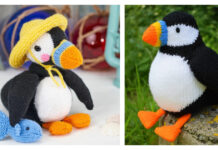 Puffin Bird Toy Knitting Patterns