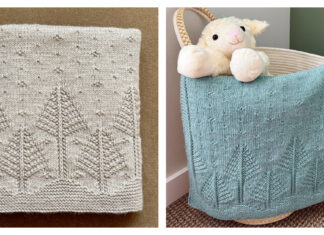 Seton Portage Blanket Knitting Pattern
