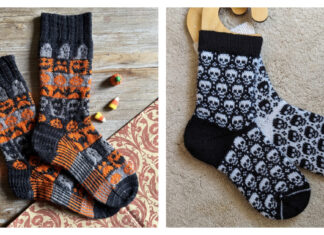 Halloween Socks Knitting Patterns